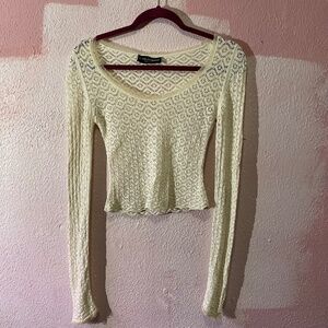 Hand-knitted top